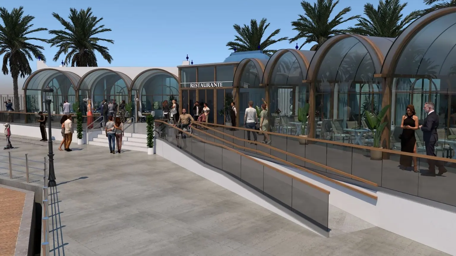 Rehabilitación de La Pérgola para restauración